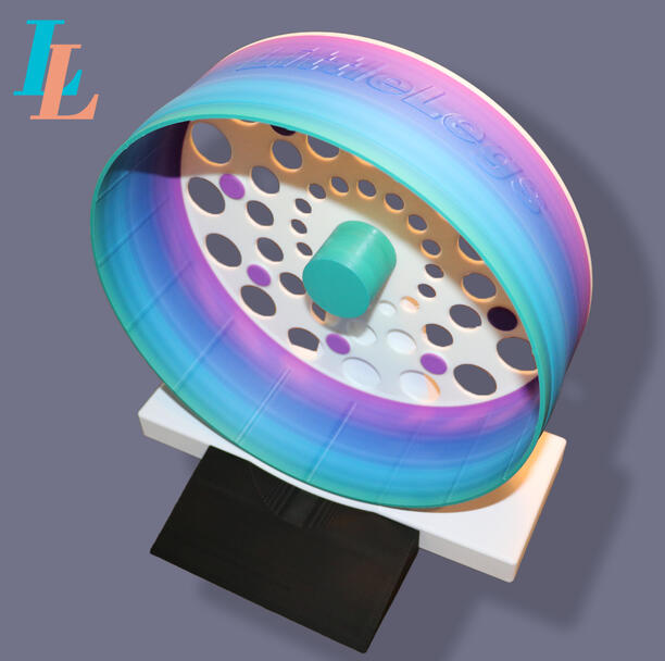 LittleLegs medium smart exercise wheel in multicolor finish.